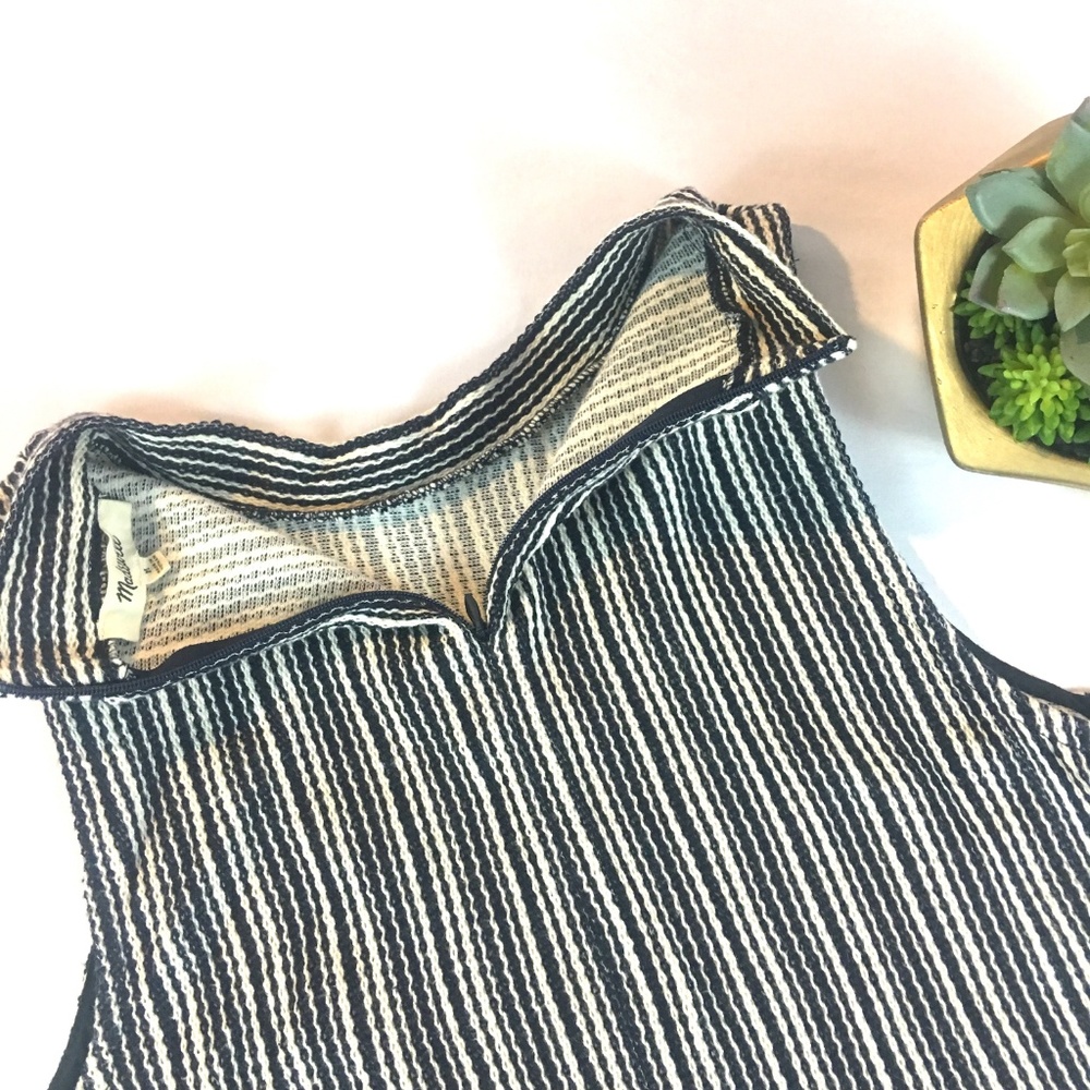 💎SOLD💎MADEWELL Vertical Striped Tank Top M - Picture 3 of 4